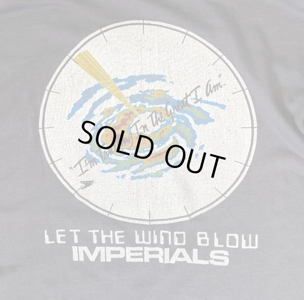 画像6: 90'S IMPERIALS シングルステッチ 両面プリント 長袖 Tシャツ ブラック (VINTAGE)