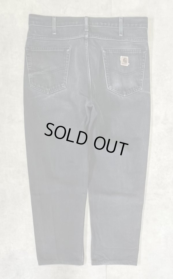 画像3: CARHARTT 5ポケット デニムパンツ ブラック (VINTAGE)