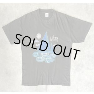 画像: 90'S ST. THOMAS SAILLING シングルステッチ 半袖 Tシャツ ブラック USA製 (VINTAGE)