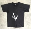 画像1: 90'S BULL TERRIER シングルステッチ 半袖 Tシャツ ブラック USA製 (VINTAGE)