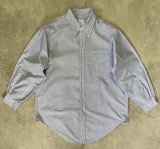 画像: 70'S BROOKS BROTHERS "MAKERS" 6ボタン オックスフォード BDシャツ ブルー USA製 (VINTAGE)