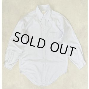 画像: 80'S BROOKS BROTHERS "MAKERS" 6ボタン オックスフォード BDシャツ ブルー USA製 (VINTAGE)