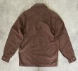 画像3: 60'S VAN HEUSEN コットン/レーヨン 長袖 オープンカラーシャツ ブラウン (VINTAGE)