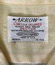 画像2: 60'S ARROW "DECTON" 半袖 オープンカラーシャツ ライトイエロー USA製 (VINTAGE)