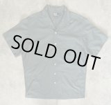 画像: 90'S RALPH LAUREN "CALDWELL" コットン 裾ロゴ 半袖 オープンカラーシャツ カーキ (VINTAGE)