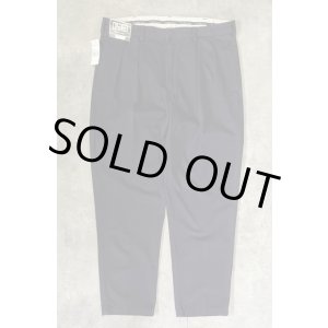 画像: 90'S RALPH LAUREN "ANDREW PANT" ツープリーツ チノパンツ ネイビー (DEADSTOCK)