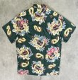 画像4: 90'S RALPH LAUREN "KEY WEST CAMP" ビスコース 半袖 オープンカラーシャツ 総柄 (VINTAGE)