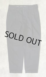 画像: 90'S RALPH LAUREN "HAMMOND PANT" ツープリーツ チノパンツ ブラック W35L30 (VINTAGE)