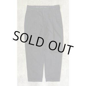 画像: 90'S RALPH LAUREN "HAMMOND PANT" ツープリーツ チノパンツ ブラック W35L30 (VINTAGE)