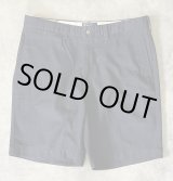 画像: 90'S RALPH LAUREN "クレストロゴ" ノープリーツ チノショーツ ネイビー USA製 (DEADSTOCK)