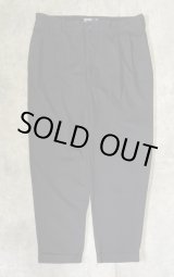 画像: 90'S RALPH LAUREN "HAMMOND PANT" ツープリーツ チノパンツ ブラック W36L30 (VINTAGE)