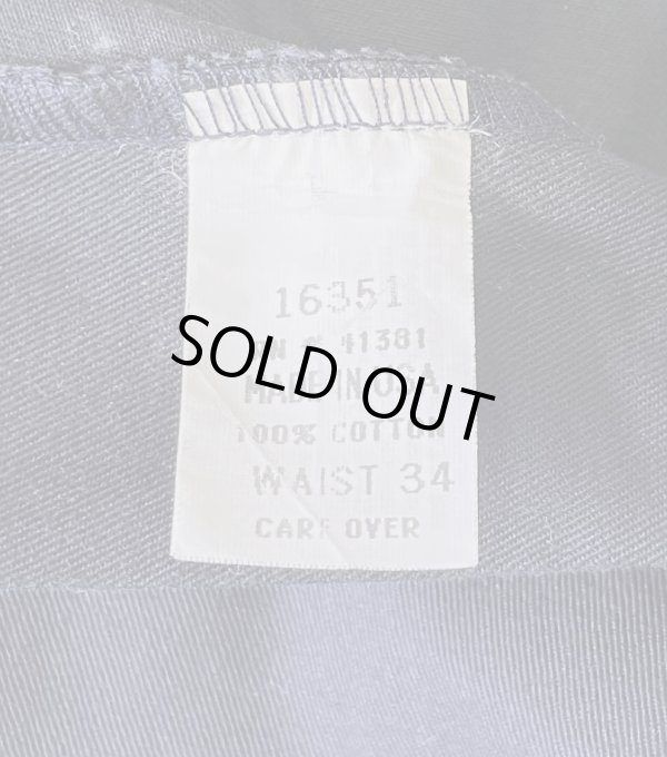 画像3: 90'S RALPH LAUREN "クレストロゴ" ノープリーツ チノショーツ ネイビー USA製 (DEADSTOCK)