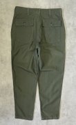 画像4: 70'S アメリカ軍 US ARMY "OG107" コットンサテン ベイカーパンツ ミリタリーグリーン (VINTAGE)