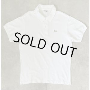 画像: 70'S CHEMISE LACOSTE ポロシャツ ホワイト フランス製 (VINTAGE)