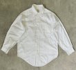 画像1: 80'S BROOKS BROTHERS "MAKERS" オックスフォード レギュラーカラーシャツ ホワイト USA製 (VINTAGE)