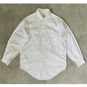 画像: 80'S BROOKS BROTHERS "MAKERS" オックスフォード レギュラーカラーシャツ ホワイト USA製 (VINTAGE)
