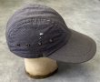 画像5: 90'S LL Bean キャンバス ロングビルキャップ フェードネイビー USA製 (VINTAGE)