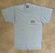 画像1: 90'S EXECUTIVE SOFTWARE 両面プリント シングルステッチ 半袖 Tシャツ サックスブルー USA製 (VINTAGE)