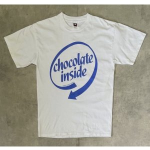 画像: 90'S LUNATIC FRINGE "CHOCOLATE INSIDE" 半袖 Tシャツ ホワイト (VINTAGE)