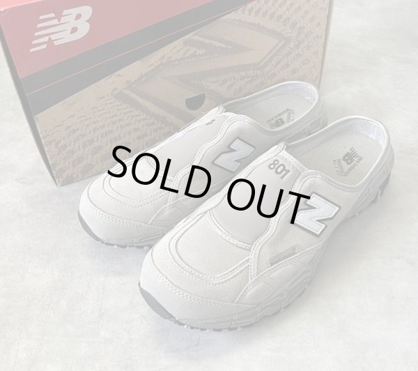 画像1: NEW BALANCE 801 "ALL TERRAIN" スウェード スリッポン グレー 箱付き (DEADSTOCK)