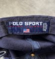 画像6: 90'S RALPH LAUREN "POLO SPORT" ベースボールキャップ ネイビー USA製 (VINTAGE)