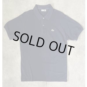 画像: 80'S CHEMISE LACOSTE ポロシャツ ネイビー フランス製 (VINTAGE)