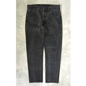 画像: 90'S LEVIS 505 デニム ブラック W34L30 USA製 (VINTAGE)