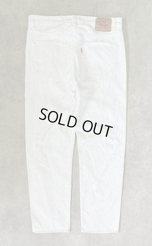画像3: 90'S LEVIS 501 デニム ホワイト W36L30 USA製 (VINTAGE)