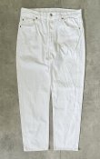 画像1: 90'S LEVIS 501 デニム ホワイト W36L30 USA製 (VINTAGE)