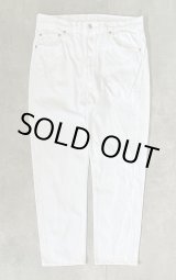 画像: 90'S LEVIS 501 デニム ホワイト W36L30 USA製 (VINTAGE)