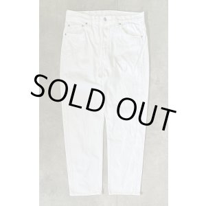 画像: 90'S LEVIS 501 デニム ホワイト W36L30 USA製 (VINTAGE)