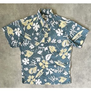 画像: 90'S REYN SPOONER コットン プルオーバー アロハシャツ ハワイ製 (VINTAGE)
