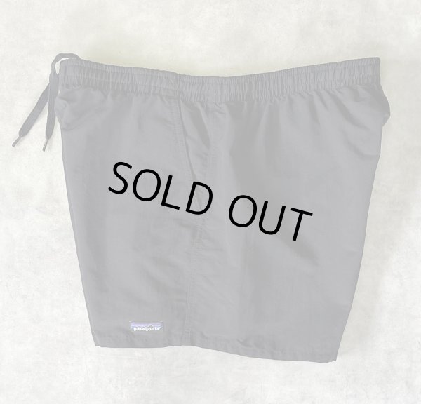 画像4: PATAGONIA "BAGGIES SHORTS" ナイロン バギーズショーツ ブラック (USED)