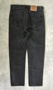 画像3: 90'S LEVIS 505 デニム ブラック W34L30 USA製 (VINTAGE)