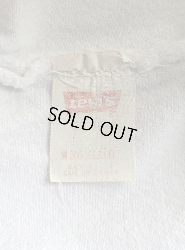 画像2: 90'S LEVIS 501 デニム ホワイト W36L30 USA製 (VINTAGE)