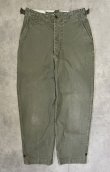画像1: 40'S アメリカ軍 US ARMY M-43 フィールドパンツ ミリタリーグリーン (VINTAGE)
