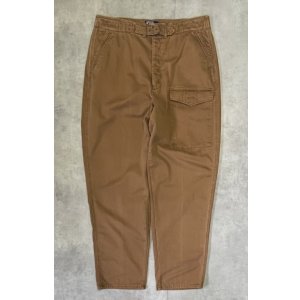 画像: 90'S RALPH LAUREN ベルト付き 片側ポケット付き チノパンツ ブラウン USA製 (VINTAGE)