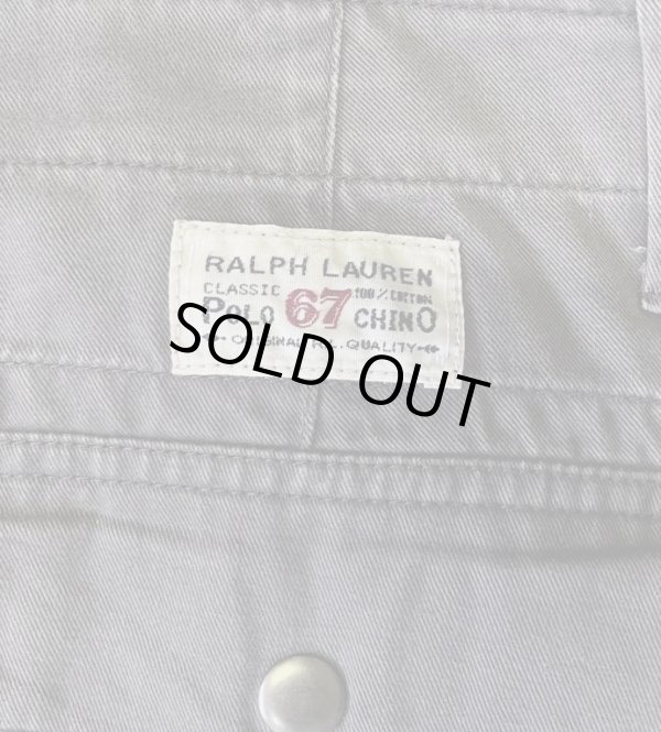 画像6: 90'S RALPH LAUREN カーゴショーツ ダークグレー (VINTAGE)