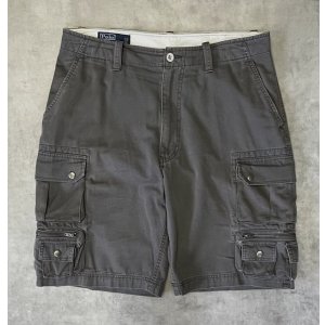 画像: 90'S RALPH LAUREN カーゴショーツ ダークグレー (VINTAGE)
