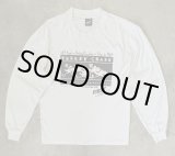 画像: 90'S FIRST UNION シングルステッチ 両面プリント 長袖 Tシャツ ホワイト USA製 (VINTAGE)