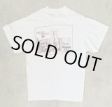 画像: 90'S VIRGINIA TECH シングルステッチ 両面プリント 半袖 Tシャツ ホワイト USA製 (VINTAGE)