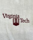 画像5: 90'S VIRGINIA TECH シングルステッチ 両面プリント 半袖 Tシャツ ホワイト USA製 (VINTAGE)