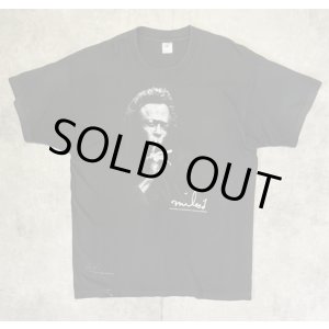 画像: 90'S MILES DAVIS "GEAR INC" シングルステッチ 半袖 Tシャツ ブラック USA製 (VINTAGE)
