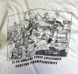 画像2: 80'S PAUL ELDER シングルステッチ 両面プリント 長袖 Tシャツ ホワイト USA製 (VINTAGE)