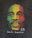 画像3: 90'S BOB MARLEY "SMILE JAMAICA" 両面プリント シングルステッチ 半袖 Tシャツ ブラック ジャマイカ製 (VINTAGE)
