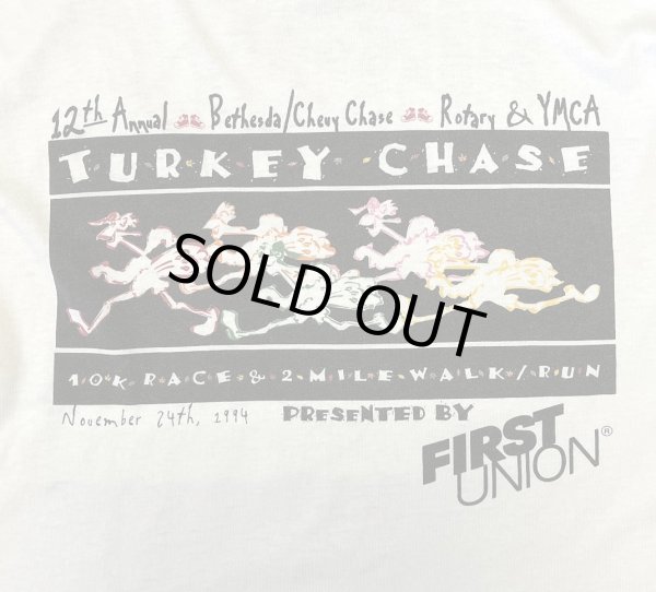 画像3: 90'S FIRST UNION シングルステッチ 両面プリント 長袖 Tシャツ ホワイト USA製 (VINTAGE)