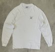 画像4: 80'S PAUL ELDER シングルステッチ 両面プリント 長袖 Tシャツ ホワイト USA製 (VINTAGE)