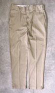 画像3: 80'S DICKIES 874 チビタグ ワークパンツ ベージュ W36L32 USA製 (VINTAGE)