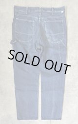 画像: 80'S DICKIES チビタグ デニム ペインターパンツ インディゴ 42TALONジップ W36L30 USA製 (VINTAGE)