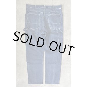 画像: 80'S DICKIES チビタグ デニム ペインターパンツ インディゴ 42TALONジップ W36L30 USA製 (VINTAGE)